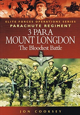 3 Para - Mount Longdon - the Bloodiest Battle (ELIT... by Cooksey, Jon Paperback - Photo 1/2