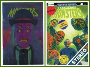MARK SPEARS MONSTERS #4 J KESPOT VARIANTE HOLOFOIL ESCLUSIVA (NM-NM) IN MANO! - Foto 1 di 8
