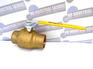 WATTS - 0546815 - 2" FBVS-3 FULL PORT 2-PC CHROME BALL VALVE - Solder - 600 /150 - Picture 1 of 11