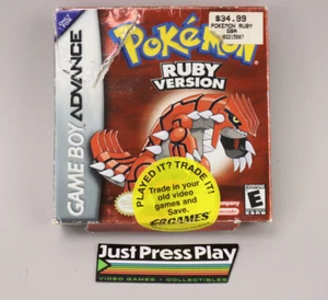 Original Pokemon: Ruby Version Nintendo Game Boy Advance GBA Box Only - NO GAME - Picture 1 of 7