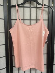 Time And Tru Adjustable Straps L (12-14) Cami Pink Coral New SKU A29 - Picture 1 of 3