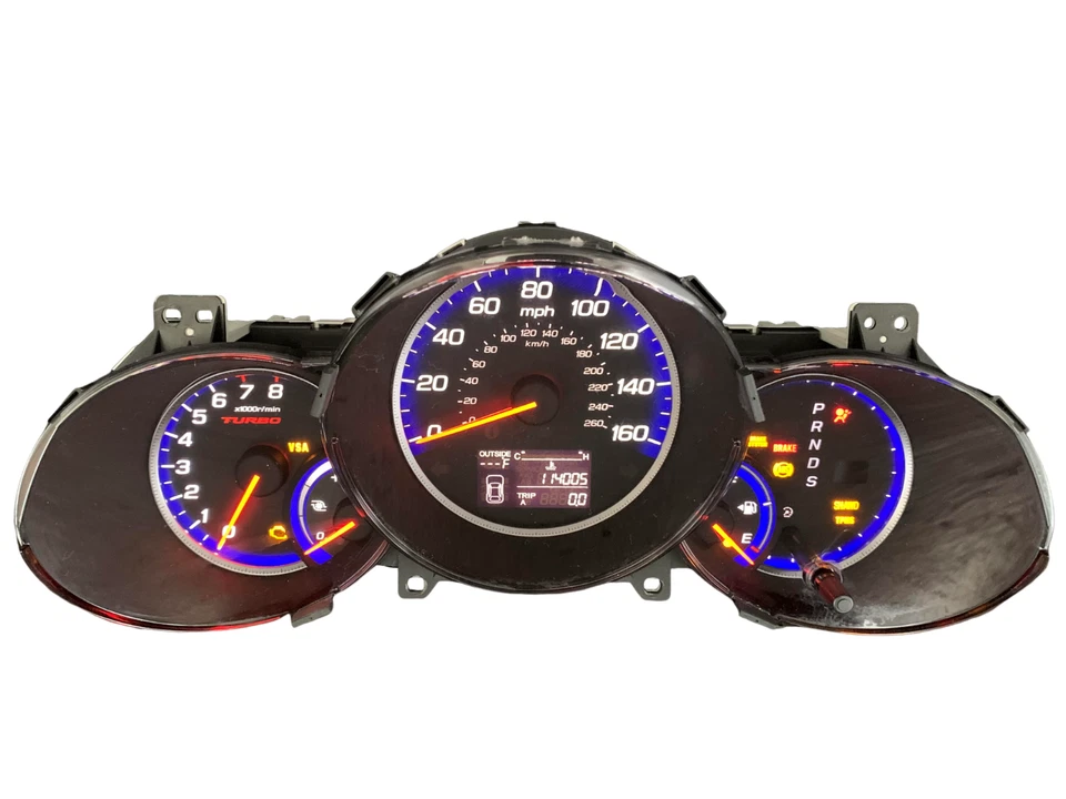 *Cuadro de instrumentos velocímetro medidores de panel de instrumentos Acura RDX 2007 114.005 millas Foto 1 de 3