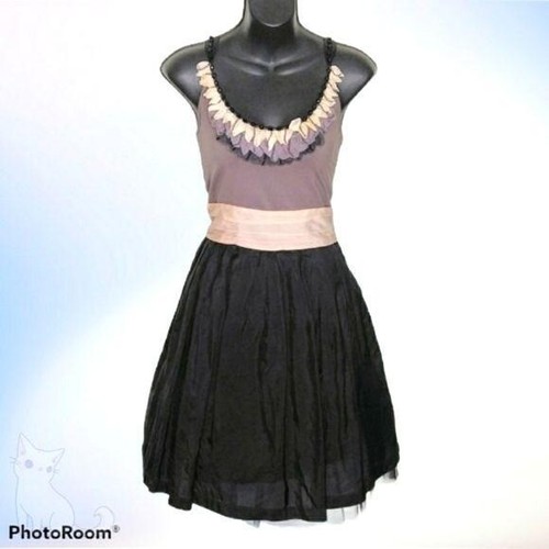 MOSCHINO Abito da cocktail retrò con perline A Line