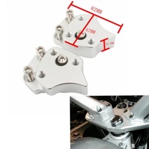Motorcycle Handlebar Riser Spacers Mount Clamp Kit Fit Yamaha FJR1300 2001-2005 - Foto 1 di 9