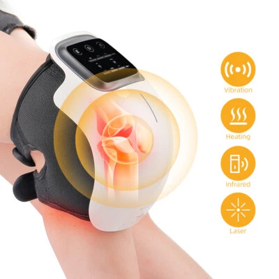 Infrared Laser Knee Massager Heating Physiotherapy Vibration Massage Pain Relief - Image 1 of 4