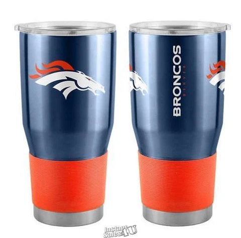 30 Oz. NFL Ultra Tumbler Travel Mug by Boelter Brands Broncos Cover