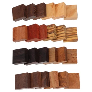 Bloques de madera sin terminar Material Madera Joyería Bloques Madera en blanco para artesanía en madera - Imagen 1 de 12