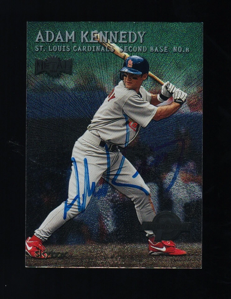 2000 Fleer Metal Adam Kennedy Signed Autograph #224 Baseball Card - Image 1 of 1