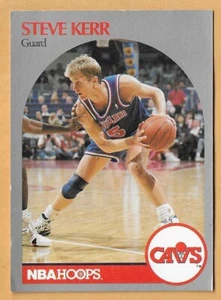 STEVE KERR CLEVELAND CAVALIERS #75 NBA HOOPS 1990-91 - Picture 1 of 2