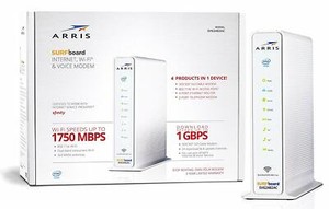ARRIS SURFboard SVG2482AC Cable Modem Router 3-in-1 wifi Internet (Renewed)
