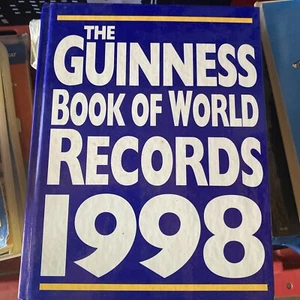 Guinness Book of World Records 1998 by Not Available (1997, Hardcover) - Picture 1 of 9