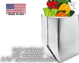 5 Uline Insulated Box Liner For Cold Shipping 12" X 12", 12". Box Not Incl - Picture 1 of 6
