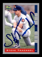 1993 Classic Best - Steve Trachsel - On Card Autograph