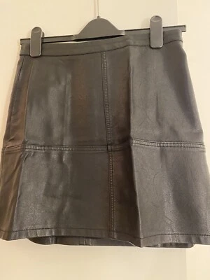 New Look Leather-look Skirt - Image 1 of 2