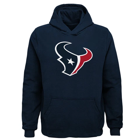 Outerstuff Youth Boys Houston Texans NFL Primary Logo Fleece Hoodie Cover