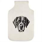 'Great Dane Dog Face' Hot Water Bottle Cover (HW00032789)