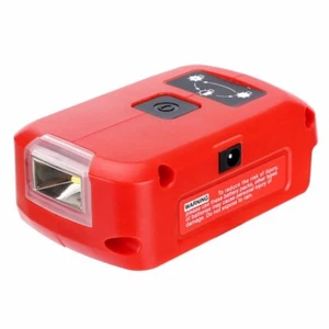 Battery Adapter for Craftsman 14.4v-20v Li-ion Battery with Dual USB Work Light - Picture 1 of 12