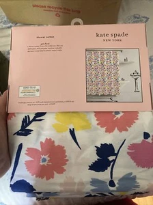 Kate Spade New York Cortina de Ducha Gala Floral 72"X72" Nueva - Imagen 1 de 3
