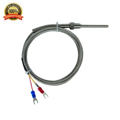 Waterproof Temperature Sensors K Type Thermocouple SS Probe 1/4” NPT Threads - Image 1 of 4