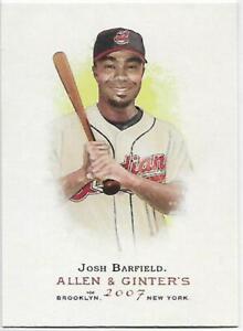 2007 Topps Allen and Ginter #60 Josh Barfield NM-MT Indians