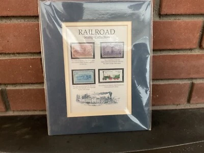 Railroad Stamp Collection 4 Stamps New Sealed - Image 1 of 4