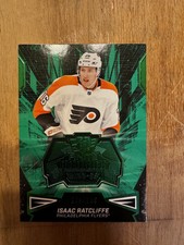 2022-23 UPPER DECK SPx FINITE ROOKIES GREEN #31 FLYERS - ISAAC RATCLIFFE /199
