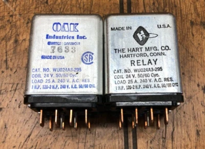 2 Used WU024A3 - 295 Relays HART and OAK - Image 1 of 3