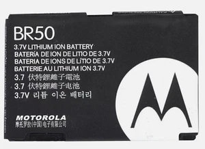 BATTERIA Pila Originale per Motorola RAZR V3 V3i V3XX Pebl U6 U6i 710MaH BR50 - Foto 1 di 2