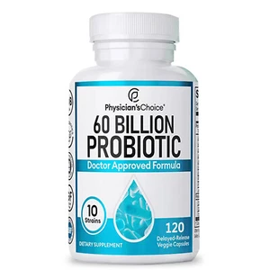Physician's Choice 60 Billion Probiotic - Prebiotic, Gut & Colon Support Detox - Picture 1 of 6