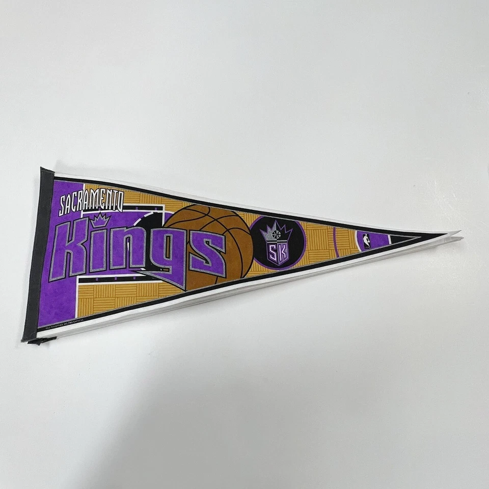 Banderín de fieltro grande PromoPatriot Sacramento Kings - púrpura y marrón | 2,5 pies x 1 pie NBA Foto 1 de 1