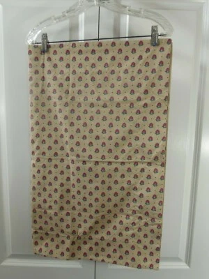 Vintage 80s Martex Rare Foulard Print King Shams Pillowcases Luxury Floral Print - Image 1 of 4