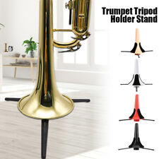 Portable Trumpet Tripod Foldable Trumpet Stand Holder Bracket 3-Leg Detachable