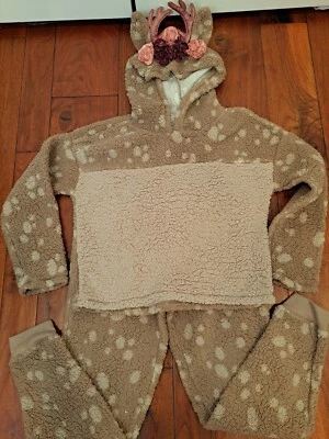 Juego de pijama Justice reno nuevo sin etiquetas talla 12 adornado. Foto 1 de 4