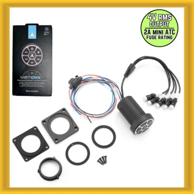 JL AUDIO MBT-CRXV3 MARINE-RATED WEATHERPROOF BLUETOOTH RECEIVER CONTROLLER - Image 1 of 4
