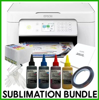 Sublimation Bundle: Epson XP-4205 All-in-1 + non-oem Ink, ARC Cartridges & Paper - Image 1 of 4