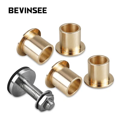 Brass Clutch & Brake Pedal Bushings And Short Clutch Stop For BMW E36 E46 E39 Z3 - Image 1 of 4