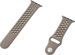 Genuine Apple Watch Olive Grey/Cargo Khaki Nike Sport Band (M/L) 42mm 44mm 45mm - Zdjęcie 1 z 9