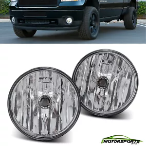 For 2007-2013 GMC Sierra 1500/07-14 2500/3500HD Chrome Lens Fog Lights Assembly - Foto 1 di 8