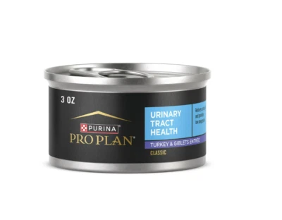 Purina Pro Plan Urinary Tract Health, menudillos de pavo, comida húmeda para gatos, 3 oz (24) Foto 1 de 4