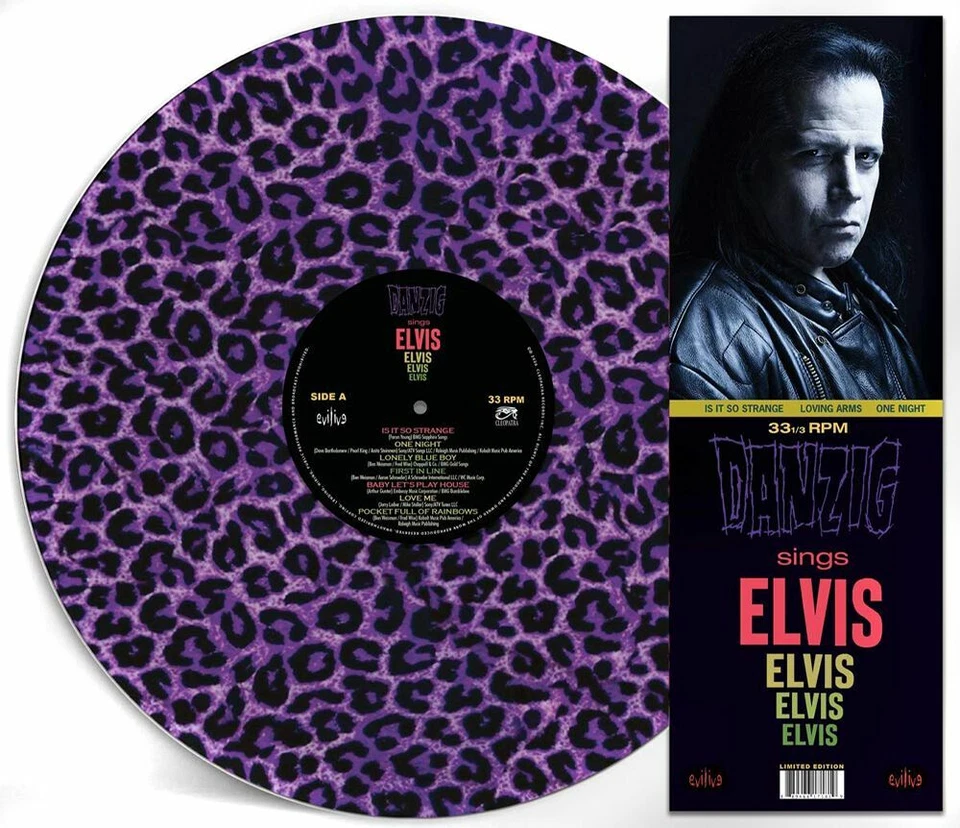DANZIG Sings Elvis - LP / Purple Leopard Print Vinyl (Limited Edition) (2020) - Bild 1 von 1