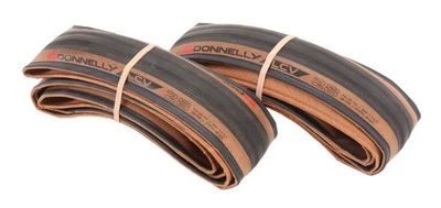 Donnelly LCV Road Bike Clincher Tire PAIR 700 x 28c Tanwall Race Cycling - Image 1 of 3