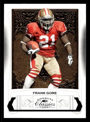 Frank Gore 2009 Donruss Classics #83 San Francisco 49ers - Image 1 of 2