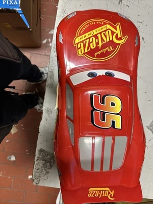 Mattel Disney Pixar Cars 3 Fabulous Lightning McQueen rojo RUSTEZE 20 pulgadas grande Foto 1 de 4