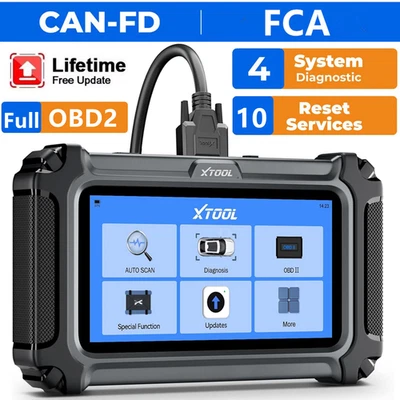 2025 XTOOL D5 OBD2 Scanner Engine ABS SRS Transmission Car Diagnostic Tool 5.45"