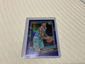 2023-24 Panini Donruss Optic - Rated Rookie Brandon Miller #219 Purple Prizm... - Picture 1 of 2