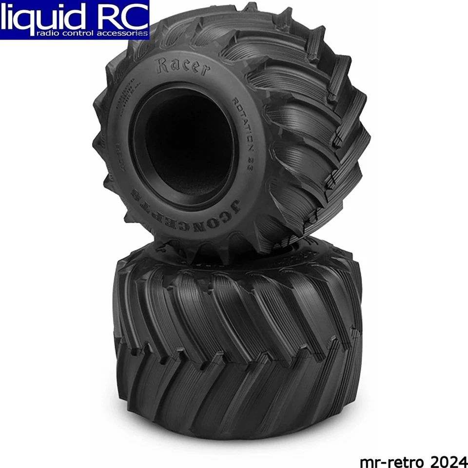 JConcepts 4038-05 Firestorm Racer Monster Truck Tire - Medium - Gold Compound - Image 1 of 1