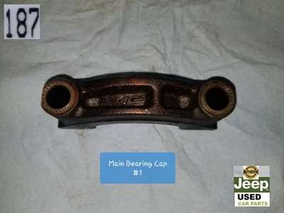 JEEP GRAND CHEROKEE CRANKSHAFT MAIN BEARING CAP ONE OEM 2003-2004 - Image 1 of 3