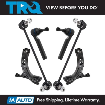 TRQ Front Steering & Suspension Kit Fits 2017-2021 Subaru Impreza Foto 1 de 4