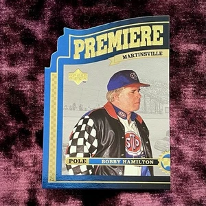 Bobby Hamilton 1997 Upper Deck Road Cup Premiere Position NASCAR Die-Cut Racing - Picture 1 of 3