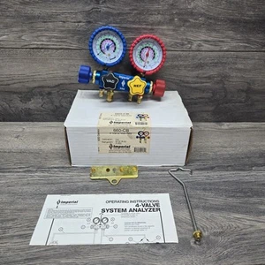 Imperial 660-CB 4-Ventil System Analyzer Verteiler - Bild 1 von 11